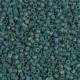Miyuki delica beads 10/0 - Matted emerald ab DBM-859
